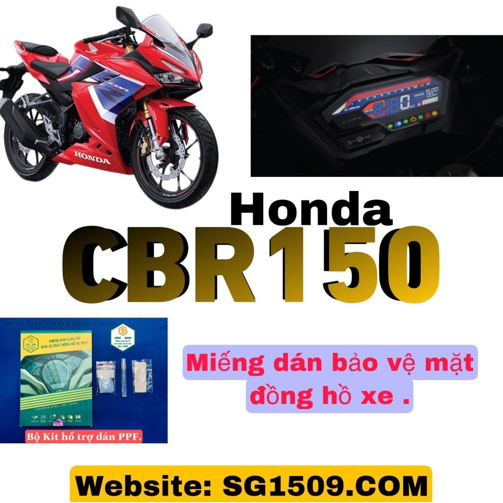 CBR150 PPF | miếng dán cường lực ppf xe CBR150 , chống trầy xước, giữ mới mặt đồng hồ, sg1509