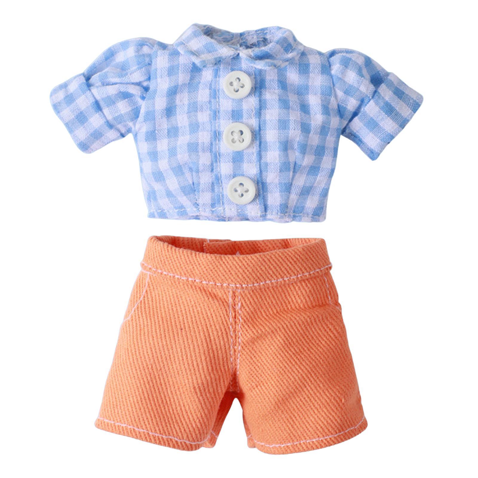 Doll Clothes Girl Doll Outfits Set Fashion Doll Dress Suit for 1/6 BJD 12 inch Doll