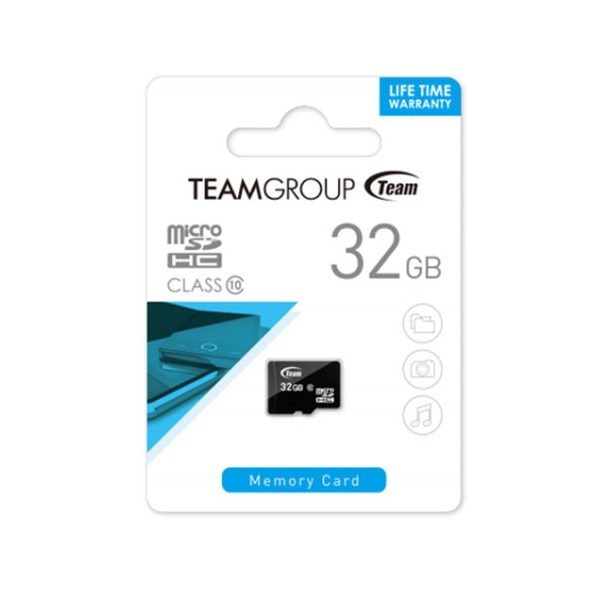 Thẻ Nhớ Team Group 32GB micro SDHC Class 10 (không adapter) Hàng chính hãng