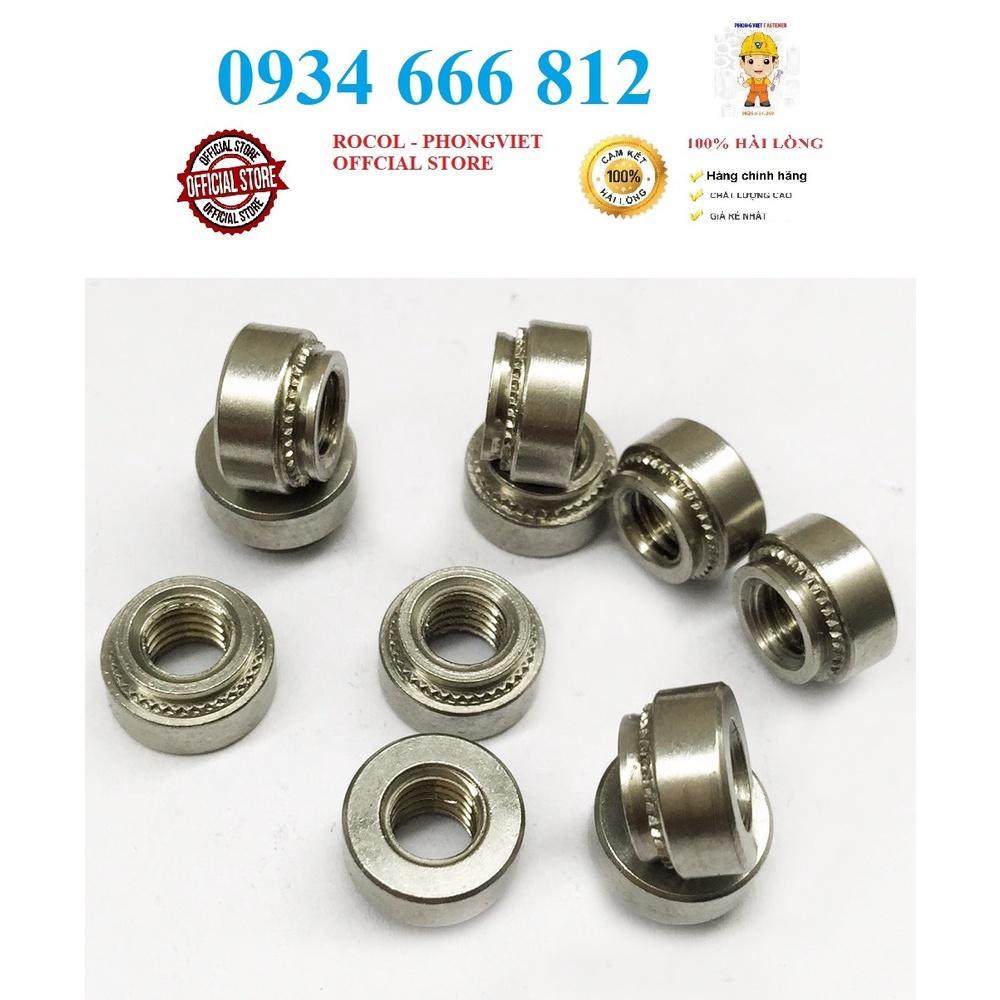 Combo 50c PEM TÁN DẬP M3, M4, M5,M6 INOX 304