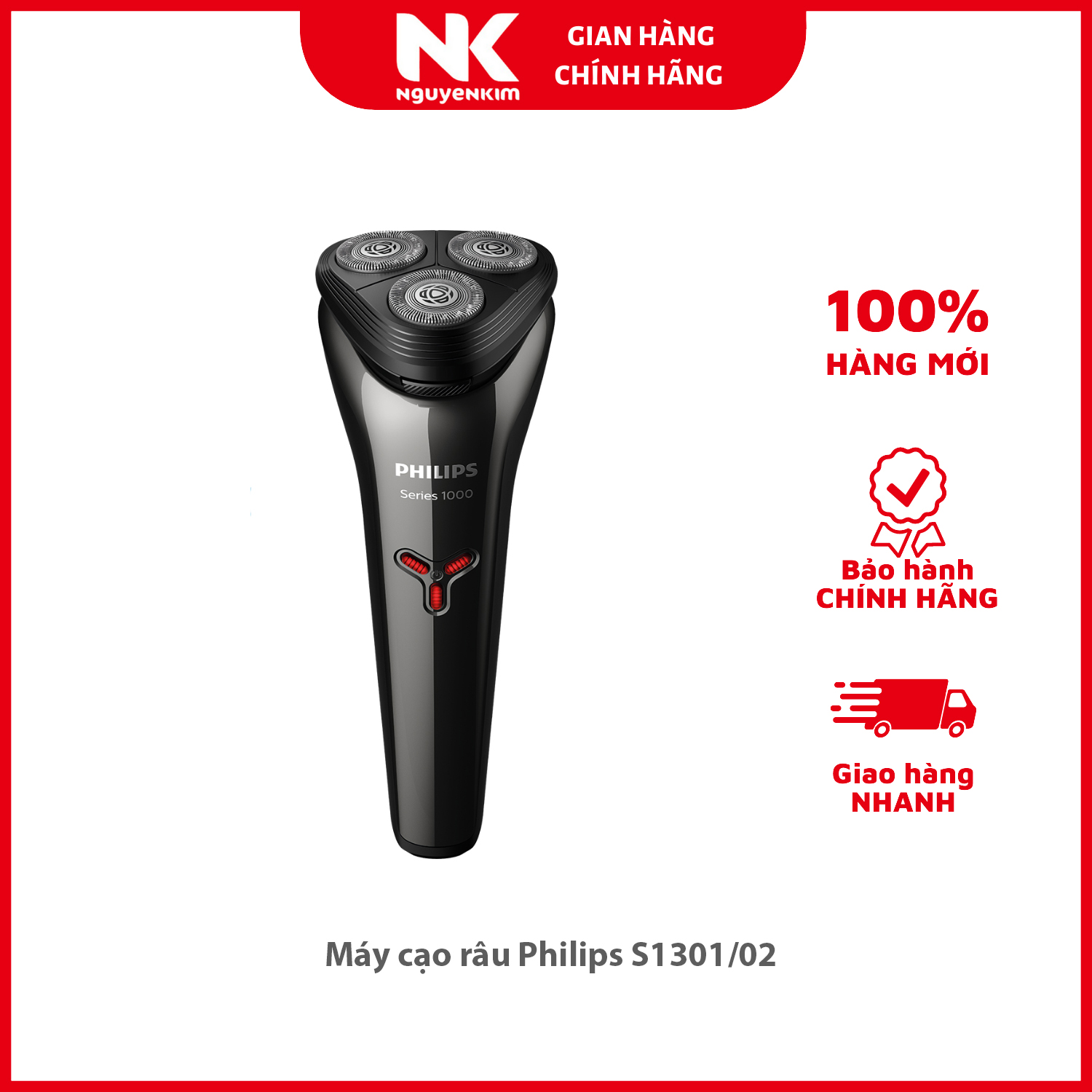 Máy cạo râu Philips S1301/02 - Hàng chính hãng