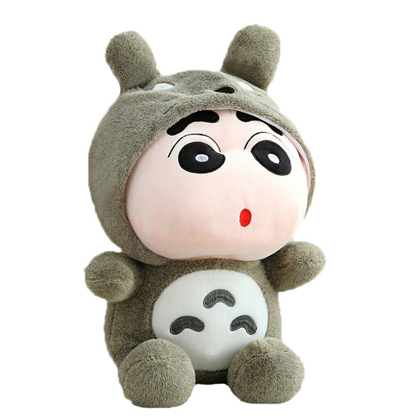 Gấu Bông Shin Totoro (50cm) Gb06 (Màu Xám)