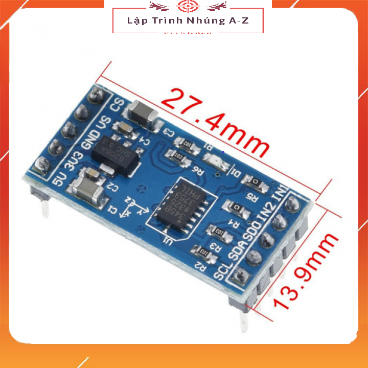 [Lập Trình Nhúng A-Z][3] Module Cảm Biến Gia Tốc ADXL345