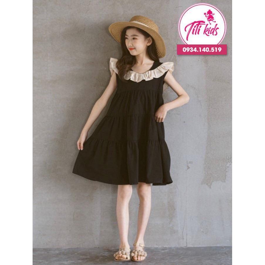 Đầm Bé Gái TiTiKids Dáng Xòe Cực Xinh V121