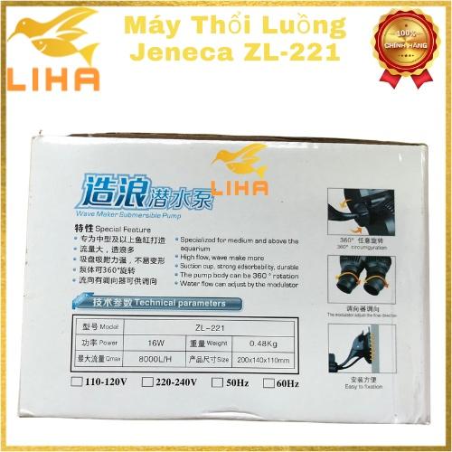 Máy Thổi Luồng Jeneca ZL-221 (16W-8000L/H) - Tạo Sóng Cho Hồ Cá Cảnh