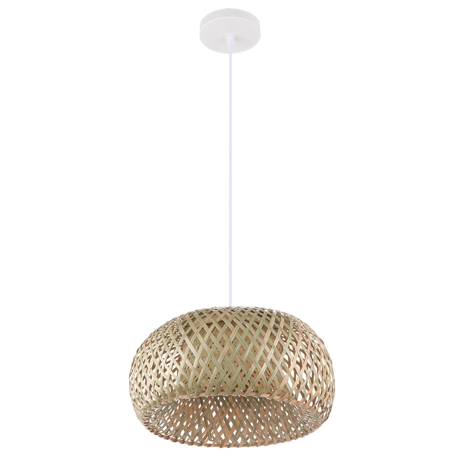 Modern Woven Pendant Ceiling Light Fixture Hotel Hanging Lamp Bedrooms Decor