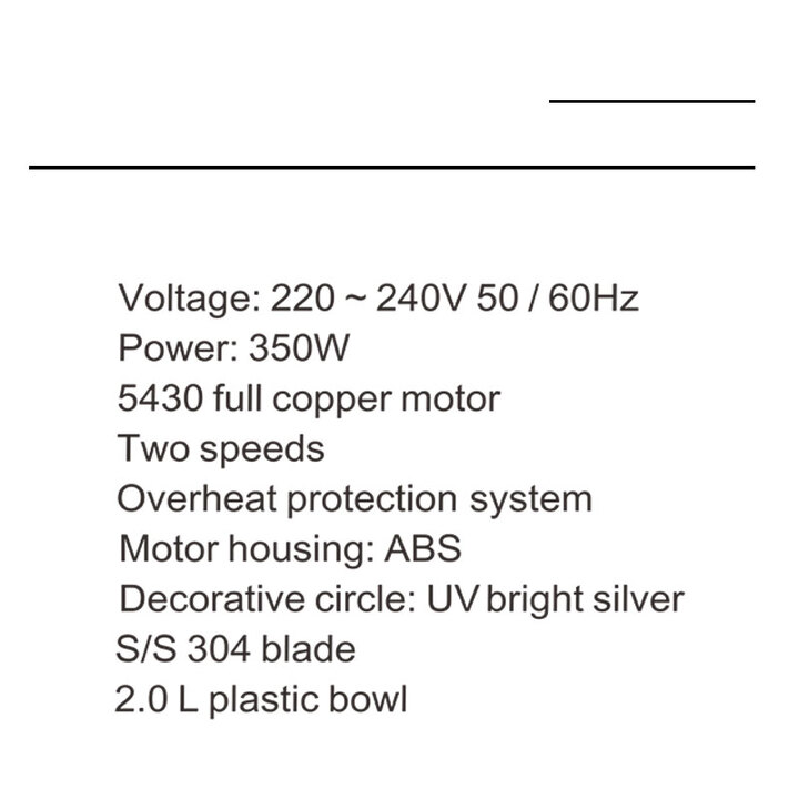 Máy xay thịt, rau củ quả thương hiệu DSP KM4045 - Công suất 350W - HÀNG NHẬP KHẨU