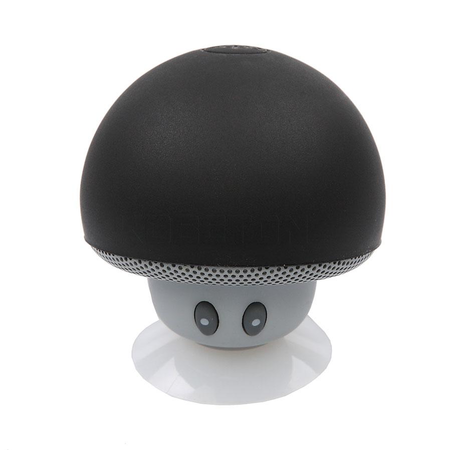 Kebidu Không Dây Đa Năng Hình Nấm Loa Bluetooth Hút Cốc Bộ Thu Âm Thanh Nhạc Stereo Loa Siêu Trầm Mp3 Người Chơi Giá Đỡ Loa Color: Yellow