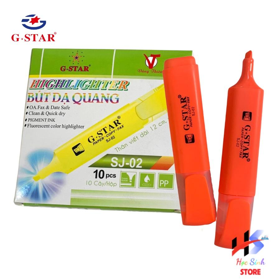 Bút dạ quang GSTAR SJ02 chất mực cao cấp, nhanh khô, sạch sẽ