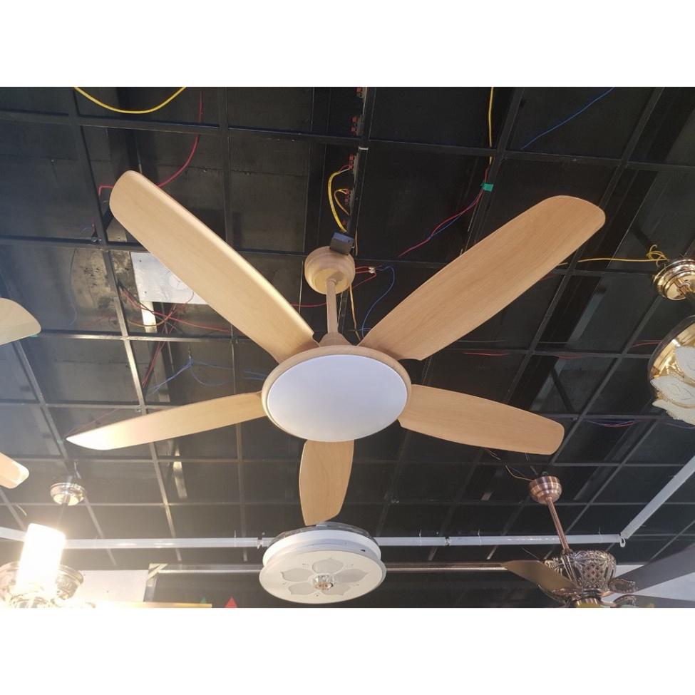 Đèn quạt XUHAO LED 3 chế độ ánh sáng động cơ đồng chuẩn xịn 100% - có điều khiển từ xa hiện đại