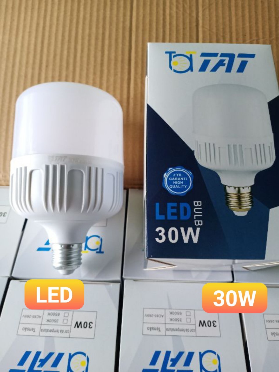 Bóng đèn led trụ 30w