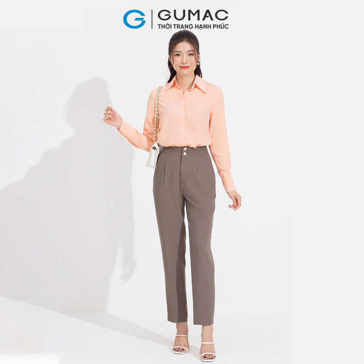 Quần lưng chiết ly GUMAC QD05049