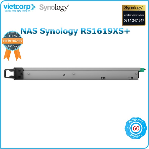 Thiết bị lưu trữ mạng NAS Synology RS1619XS+ - Hàng Chính Hãng