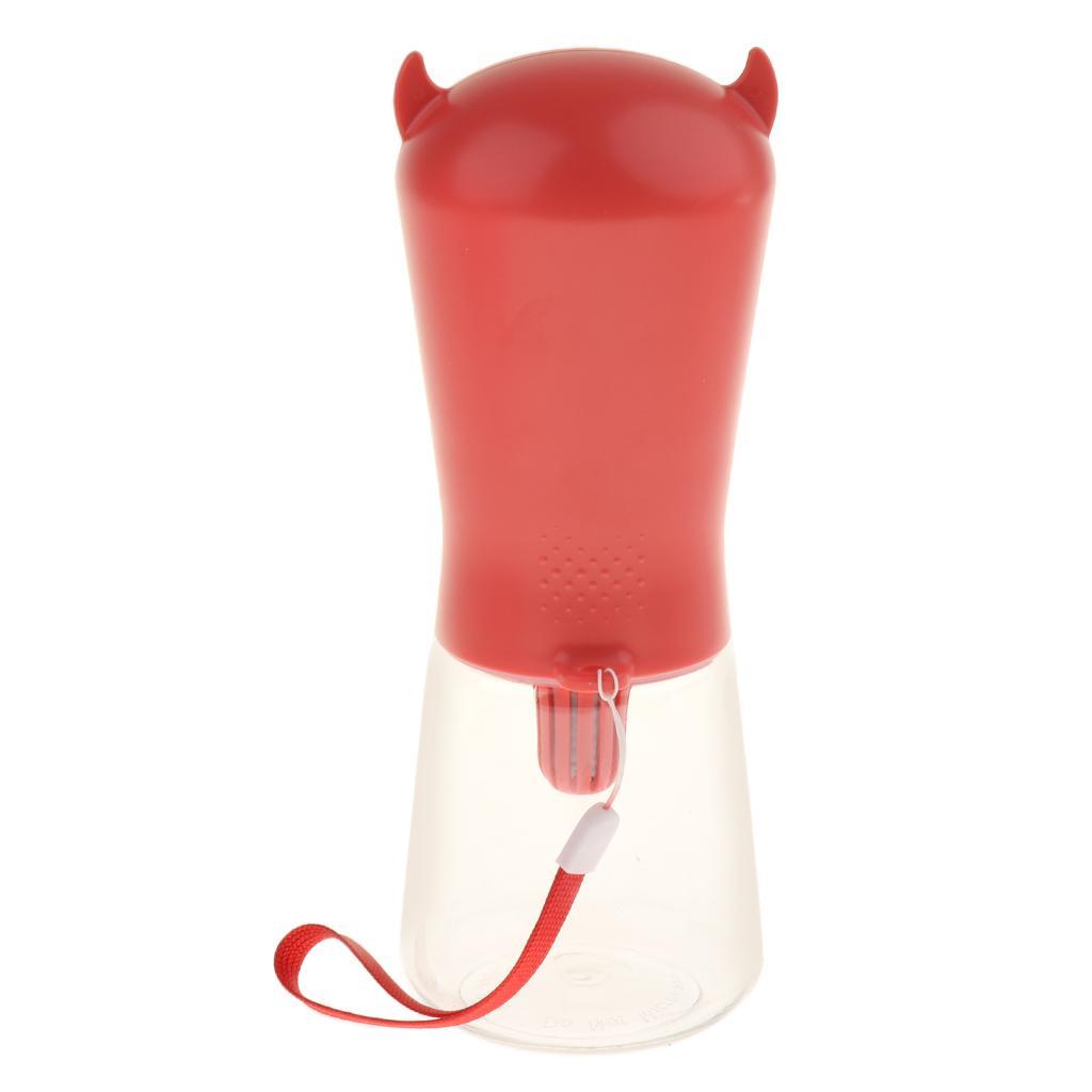 Portable Pet Travel Water Bottle Dispenser Feeder Dog Cat Drinking