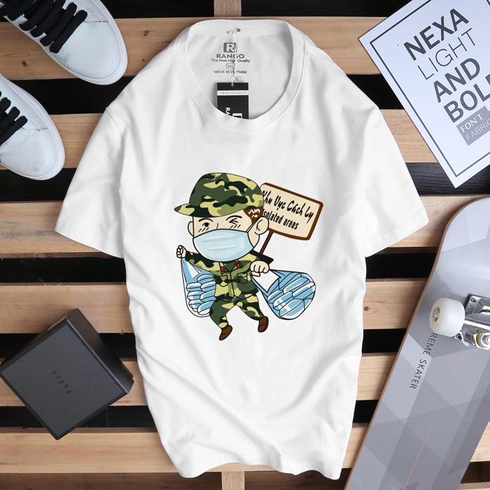 Áo thun tay lỡ CoolZ phông Unisex nam nữ Cotton oversize form rộng chống dịch hoạt hình 2 mặt CZ045