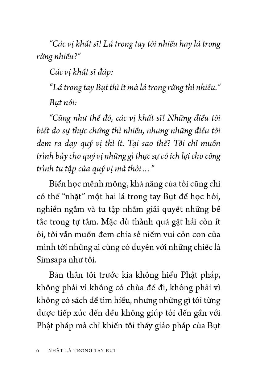 Nhặt lá trong tay Bụt - Ứng dụng Pháp số vào cuộc sống hàng ngày - Sư Cô Chân Đoan Nghiêm