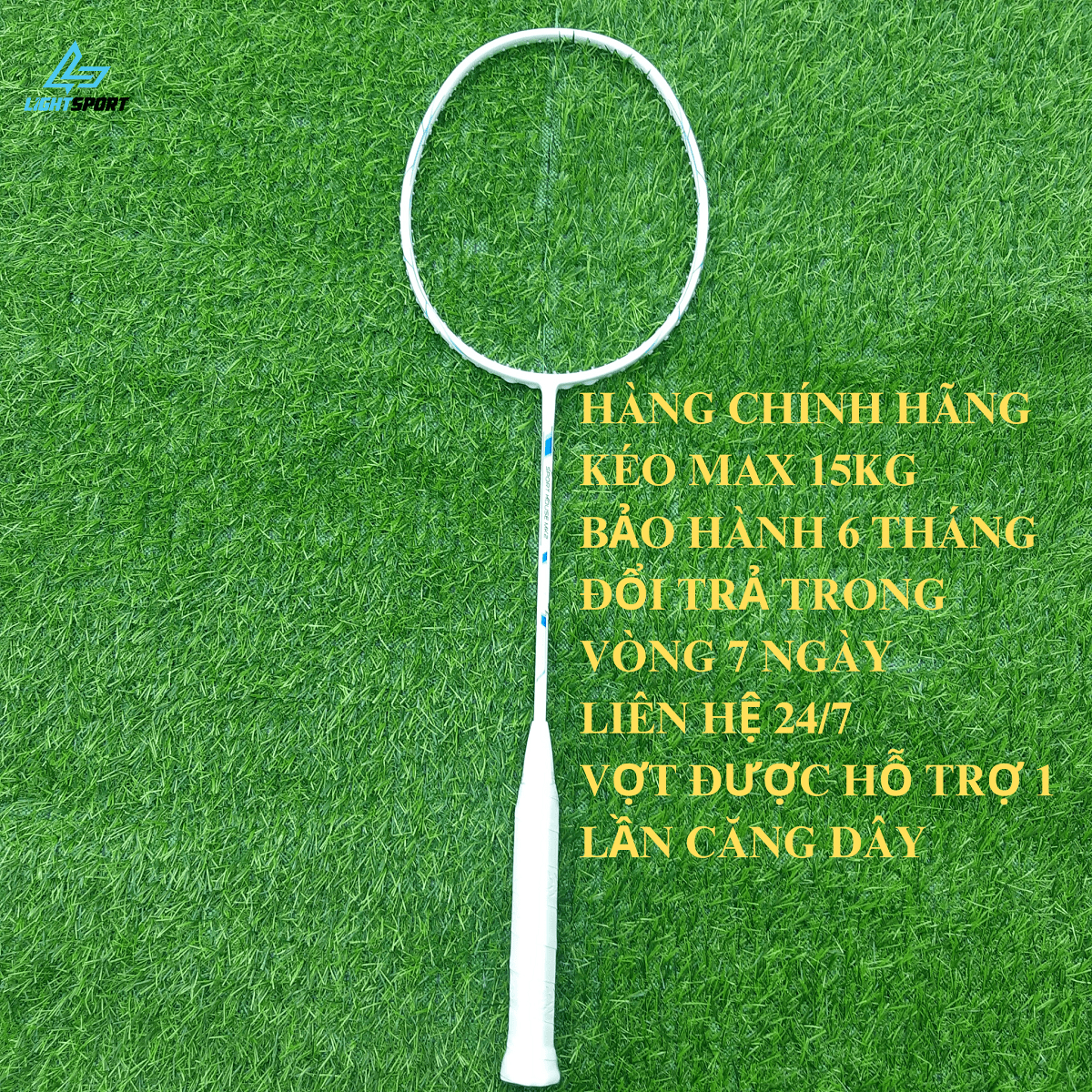 Vợt Cầu Lông SPORTHOUSE MK2 Chính Hãng 5U Kéo Max 15kg