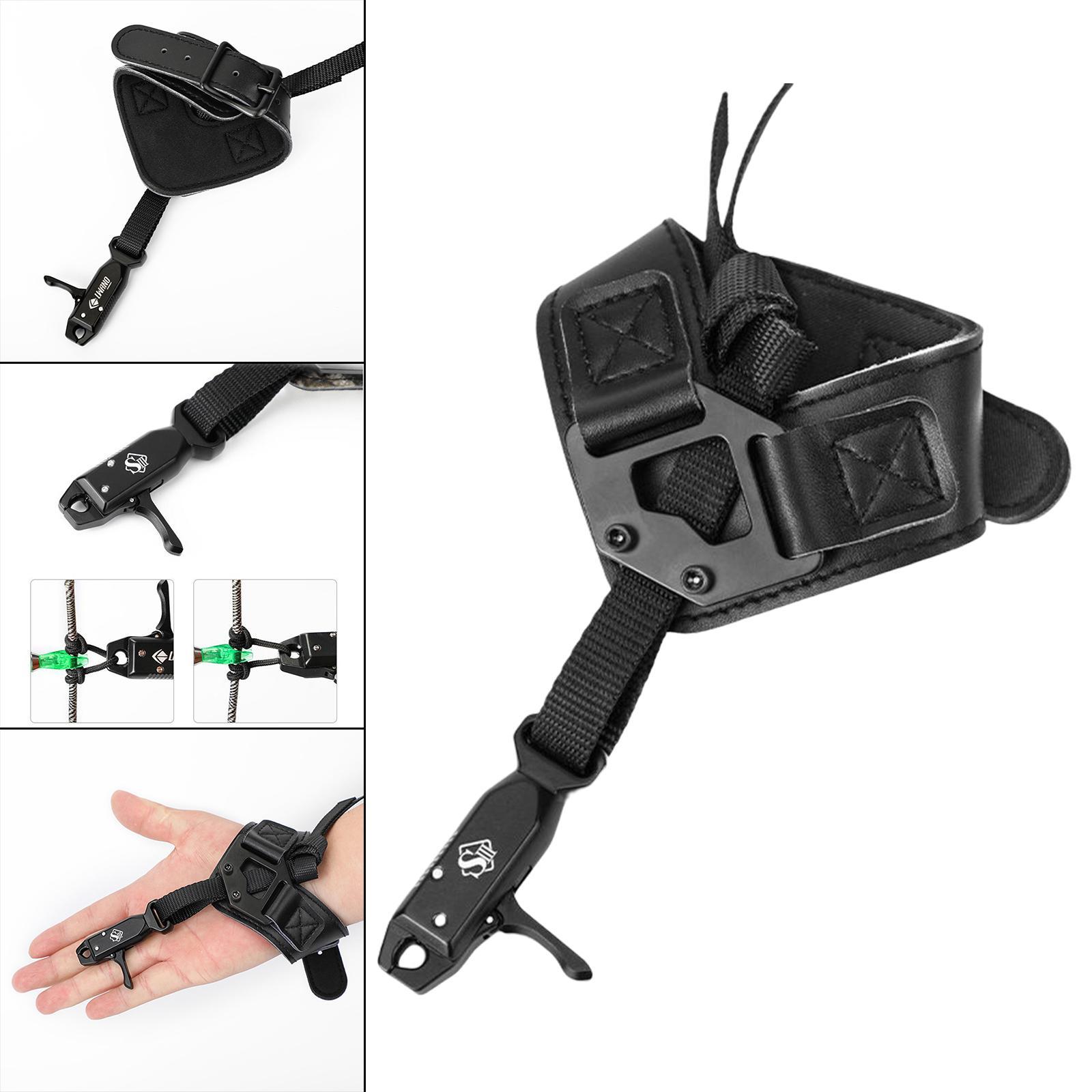 Compound Bow Release Aid   Right Left Wrist Strap