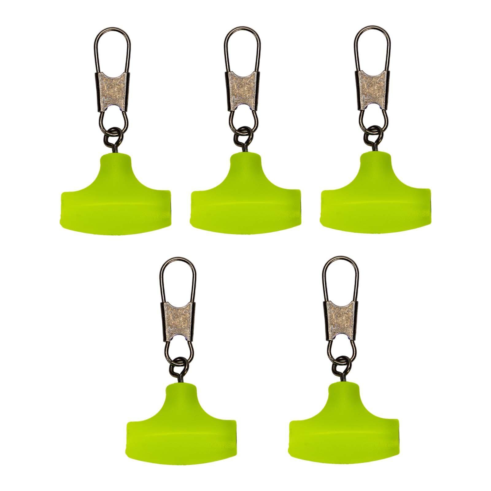 5x Sinker Slider Sinker Weight Connector with Snap Fishing Line Sinker Slide