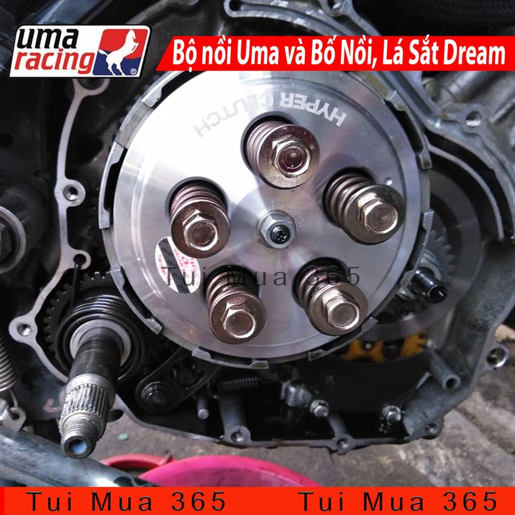 Combo nồi Uma Racing 5 lò xo, Bố nồi Uma Racing, Lá sắt Dream, Wave 100