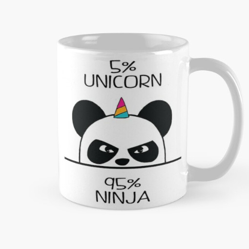 Cốc sứ Panda Ninja Unicorn