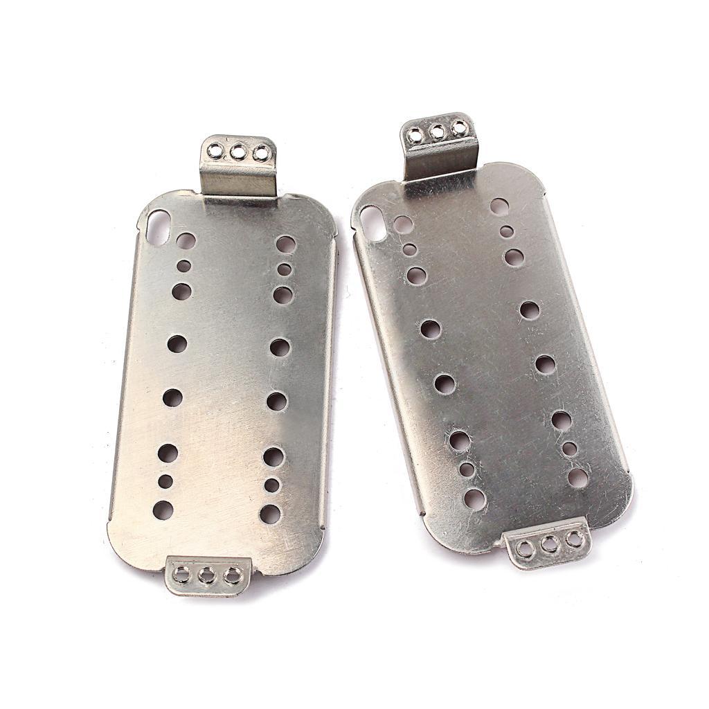 2X Electric guitar humbucker double coil pickup base plate for guitar