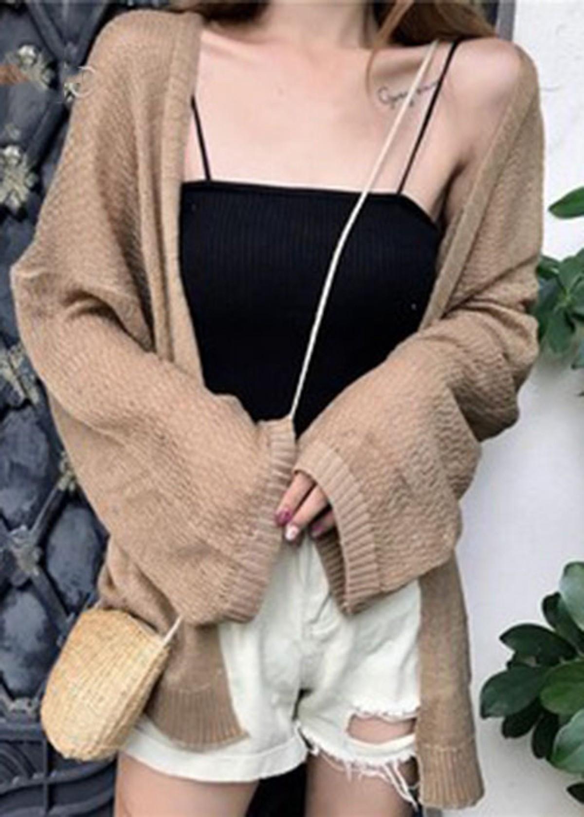 Áo cardigan mỏng- chất len siêu mềm