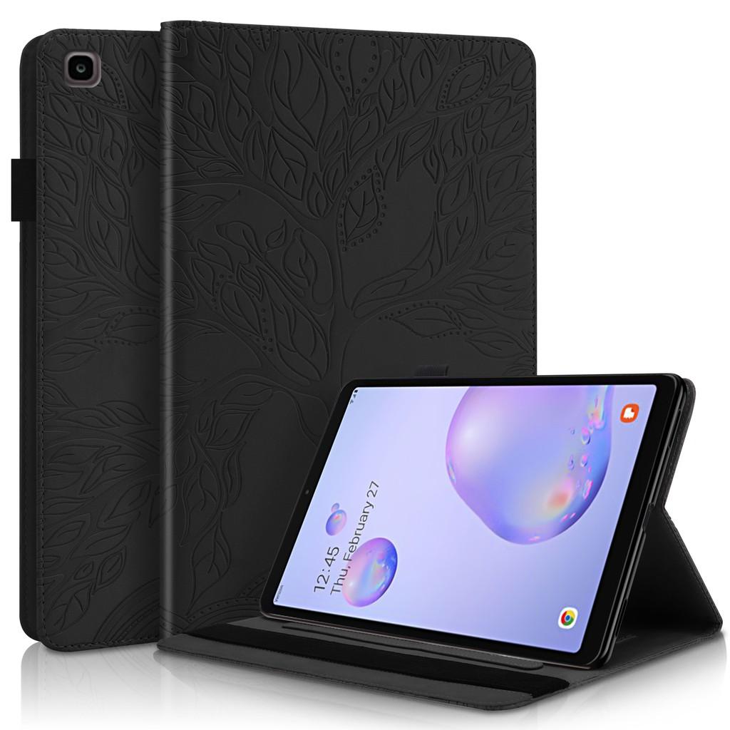 Bao da điện thoại PU nắp gập kèm ví đựng thẻ cao cấp cho Samsung Galaxy Tab A 8.0 SM-T290 SM-T295