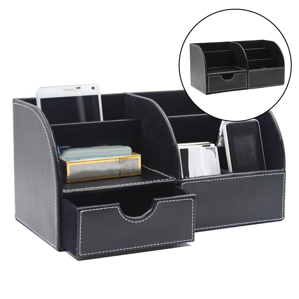 Multifunctional Desktop Storage Box  Office Business Organizer Rack