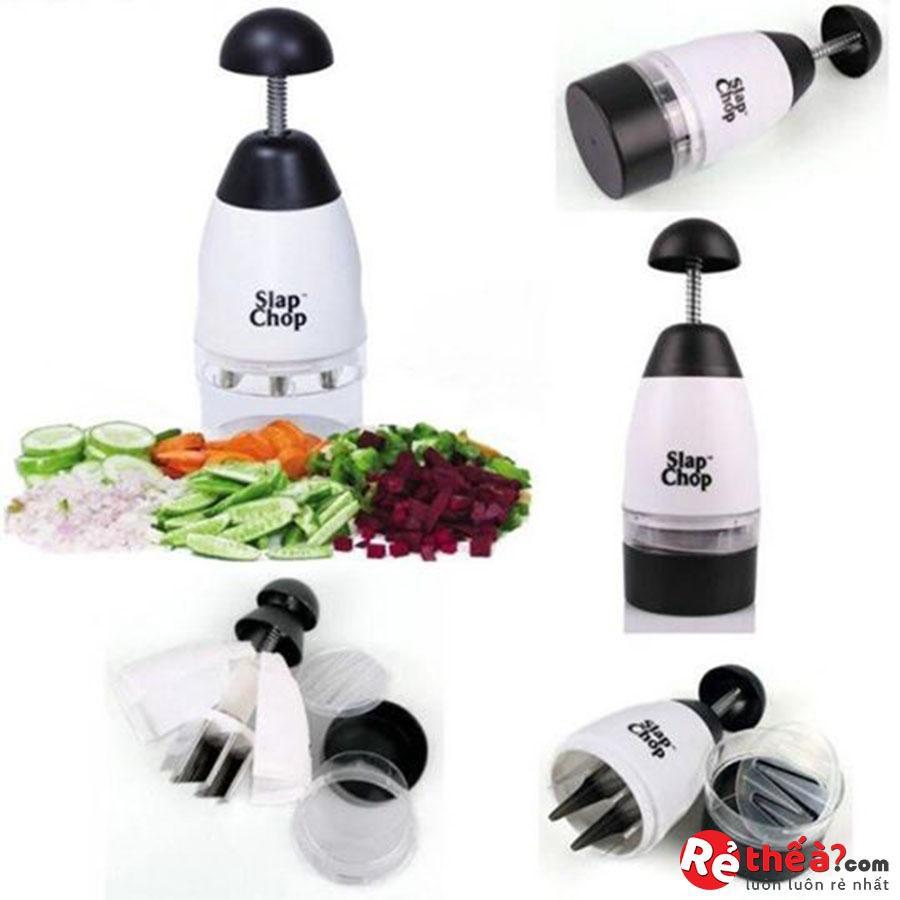 Máy Thái Rau Củ Quả Dụng Cụ Thái Hành Tỏi Ớt Slap Chop