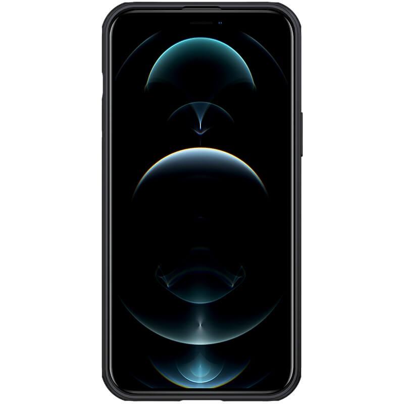 Ốp lưng PC vân sần , có lắp bảo vệ cụm camera cho Apple iPhone 13 Pro Max 6.7" - Nillkin Camshield Pro- Hàng nhập khẩu