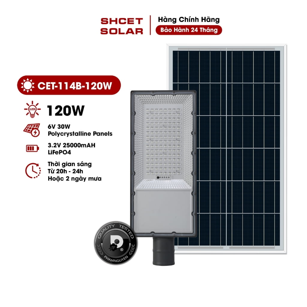 Đèn năng lượng mặt trời - Đèn Solar CET-114