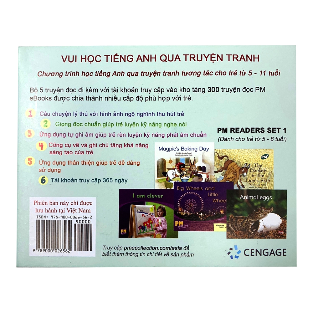 PM READERS SET 1 - Vui Học Tiếng Anh Qua Truyện Tranh