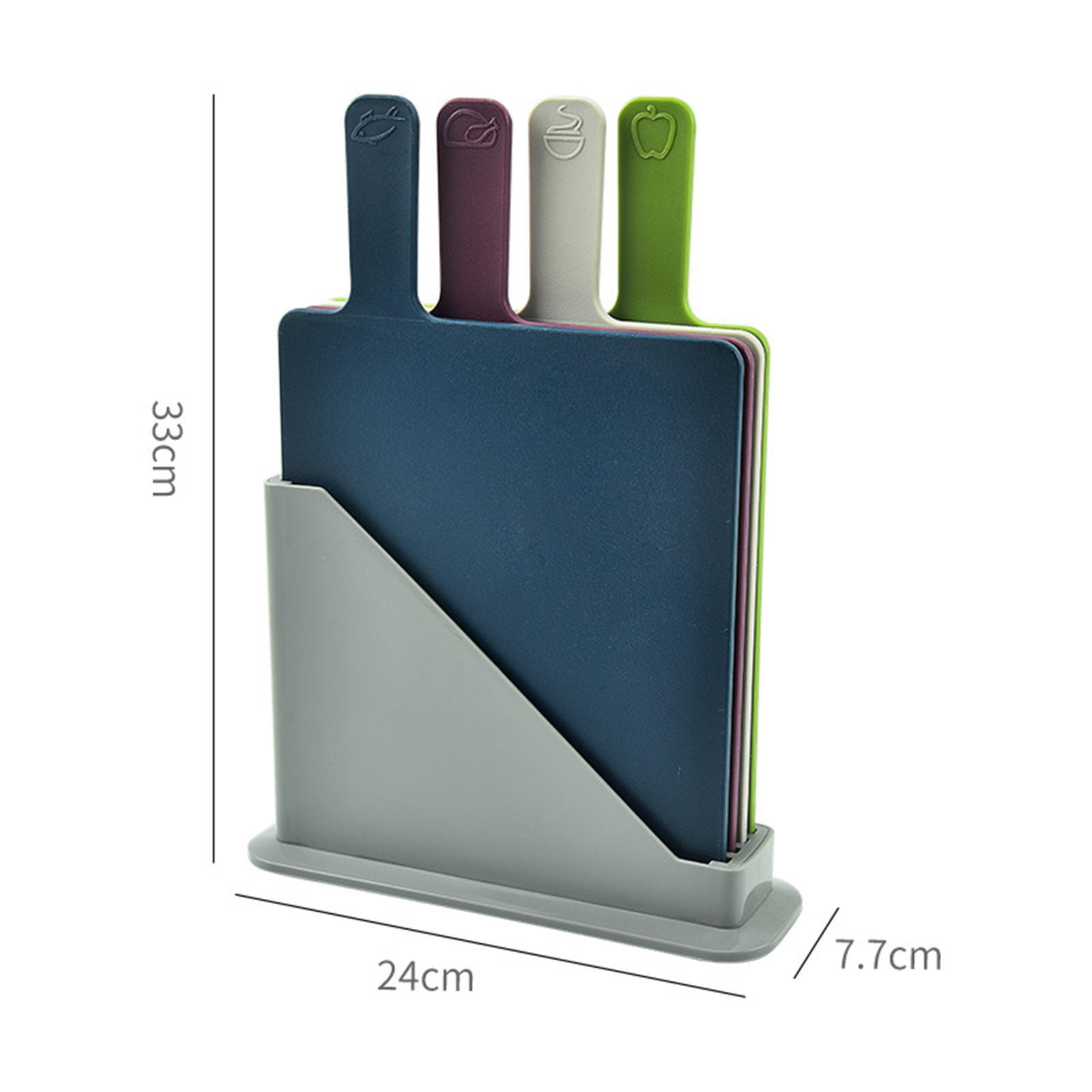 Small Chopping Board BPA Free Slot Storage for Camping Outdoor Kitchen