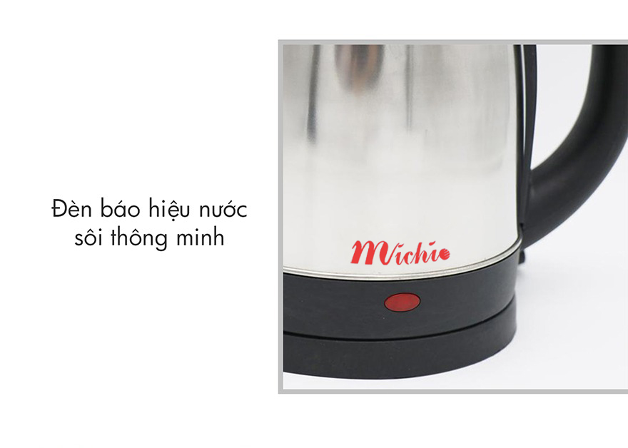 Ấm Siêu Tốc Michio NS-024 1500W (1.8 Lít) - Hàng Chính Hãng