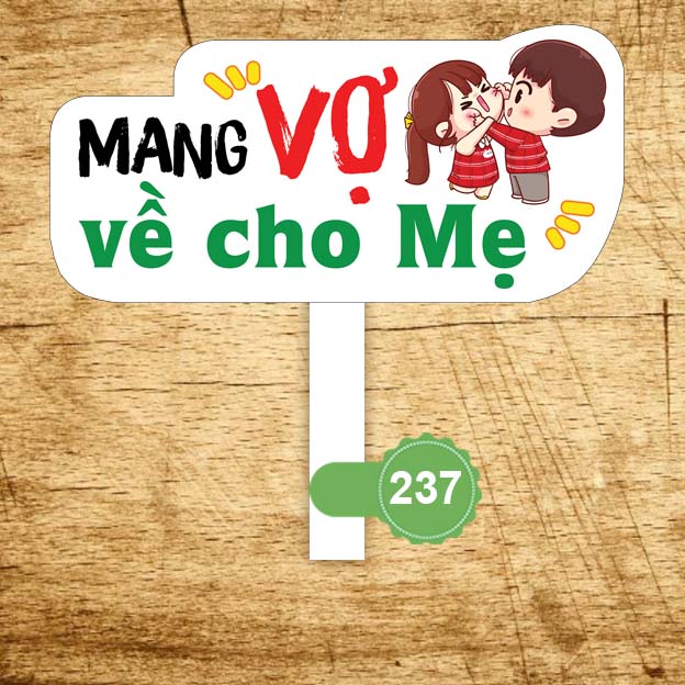 Bảng hashtag chụp ảnh đám cưới MS 237