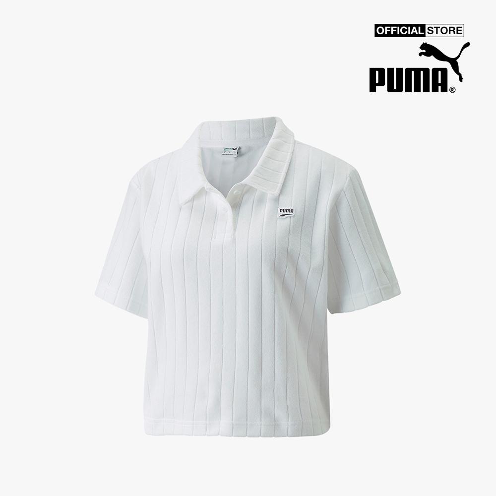 PUMA - Áo thun polo nữ Downtown Towelling 533589