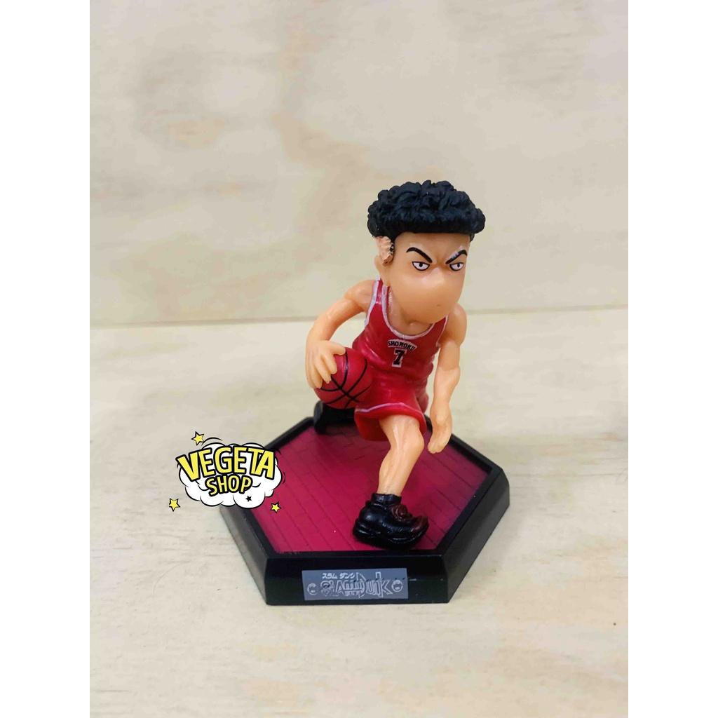 Mô hình Slam Dunk - Bóng rổ Slam Dunk - Trường Shohoku - Hanamichi Rukawa Akagi Mitsui Ryota - Cao 8~9cm