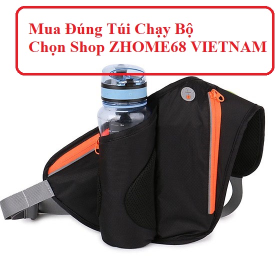 Hình ảnh Túi Đai Đeo Bụng Hông Chạy Bộ Có Ngăn Đựng Bình Nước JP1