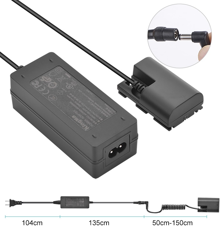 Pin giả/ pin ảo/ pin Dummy Kingma for Canon LP-E6, Hàng chính hãng