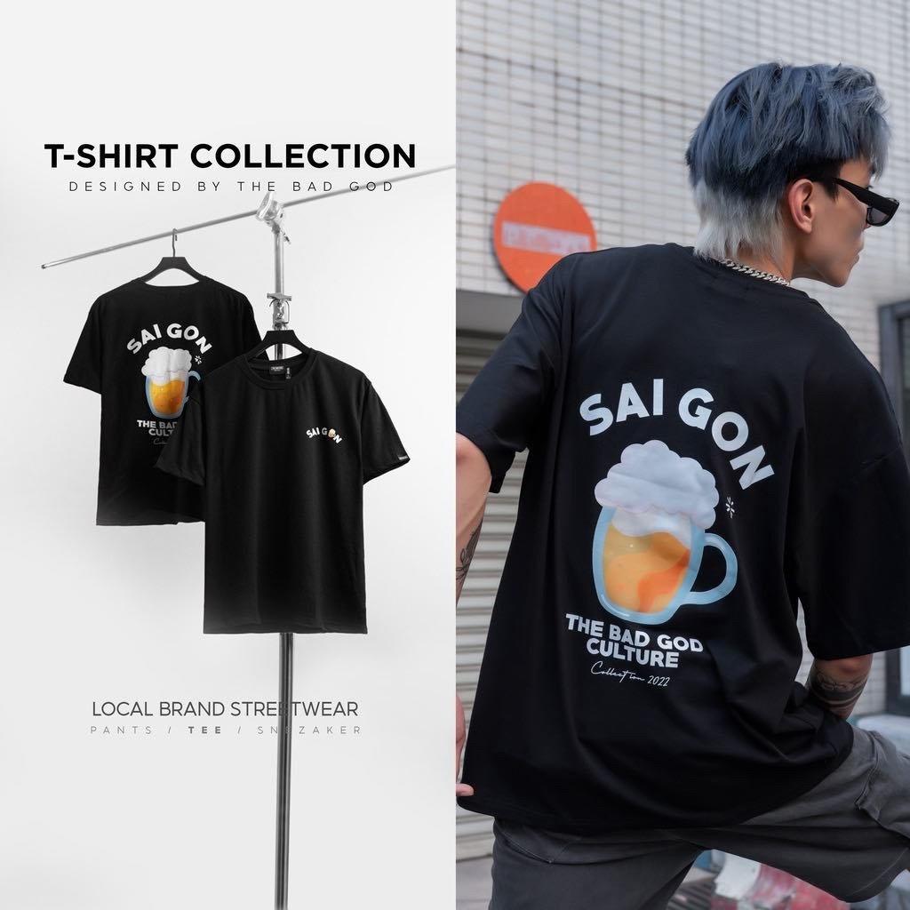 Áo thun tay lỡ The Bad God Saigon tee