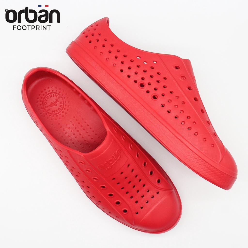 Giày thông hơi Urban D2001 chống nước, siêu nhẹ vàng và đỏ