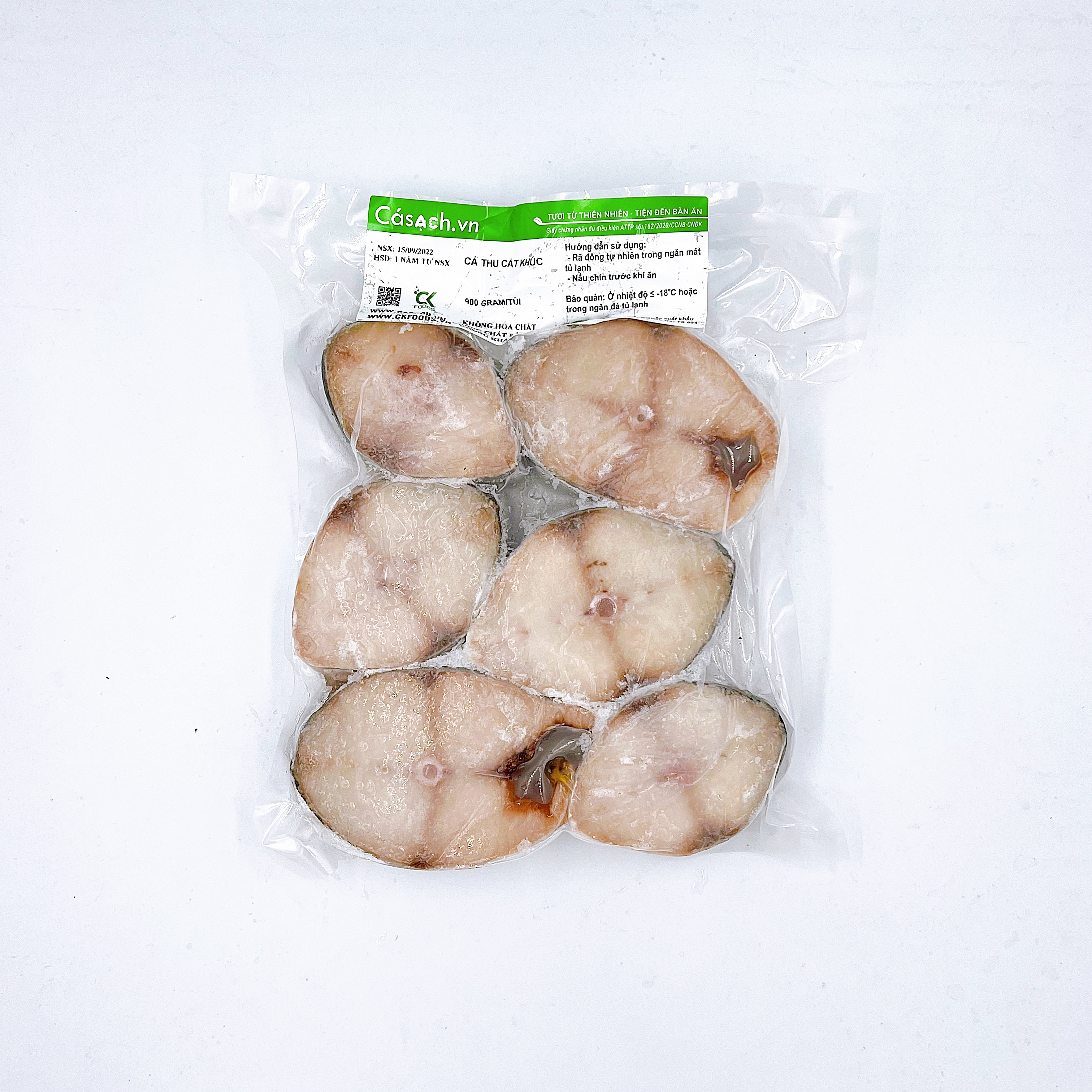 Cá thu cắt khúc - CKFoods - 900 g