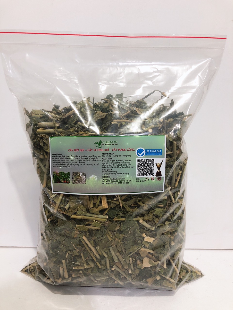 Cây mảnh cộng sấy khô cao cấp (500gr)