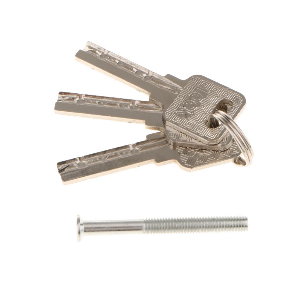 Home  Aluminum Anti-  Door Lock Core Cylinder +