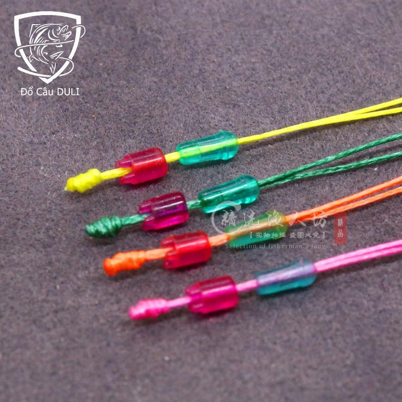 Sét 5 Dây PE Nối Đầu Cần Câu Đơn, Câu Đài Chống Nổ Trục Cao Cấp PK-20