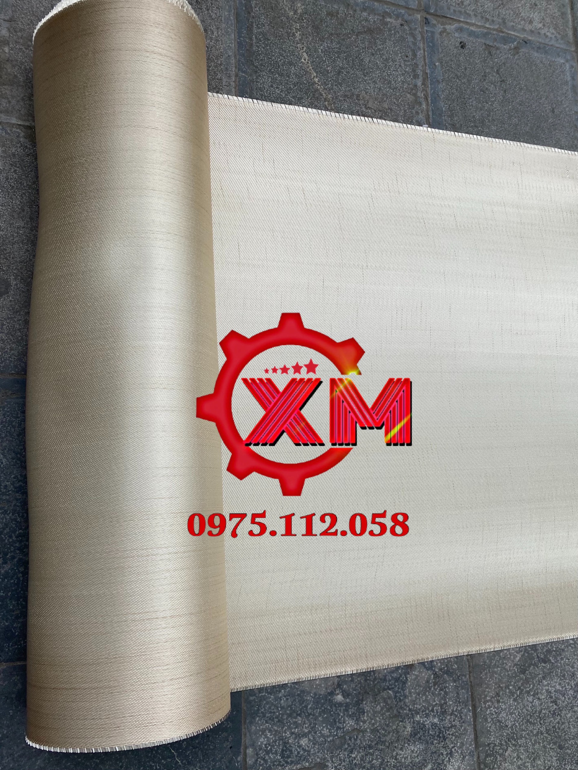 Combo 10 mét vải chống cháy sợi thủy tinh - ht800