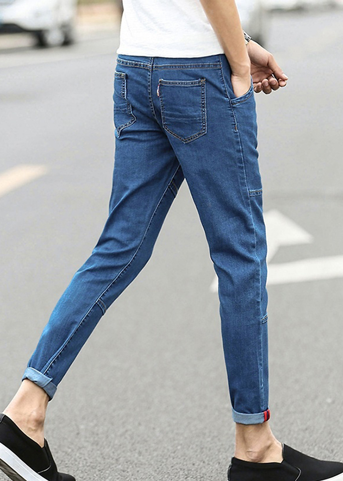 Quần jeans nam phong cách