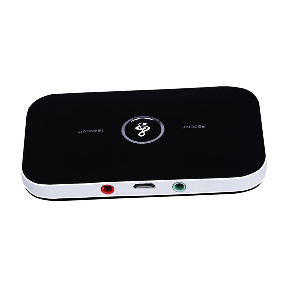 Nặng Bluetooth 2 trong 1 5.0 Transmiter và Đầu Thu A2DP Đen