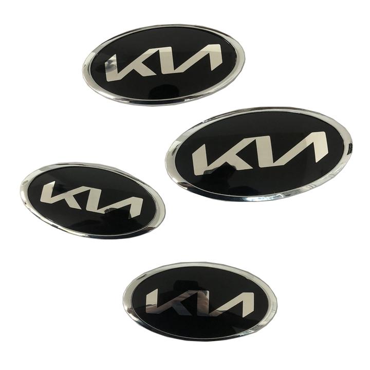 Logo biểu tượng trước và sau xe ô tô KIA